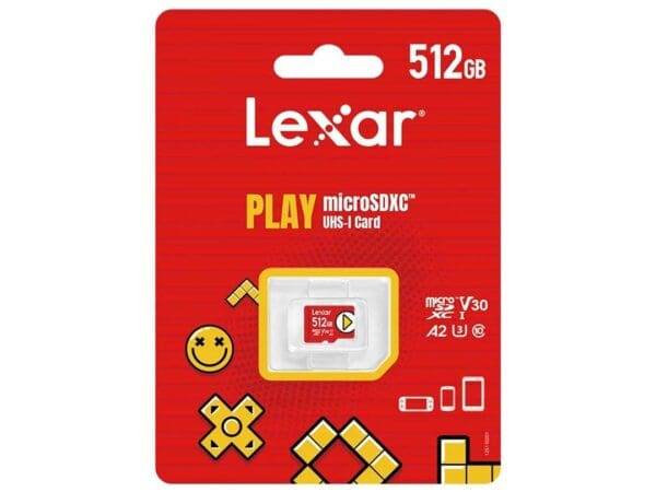 Lexar® PLAY microSDXC 512GB