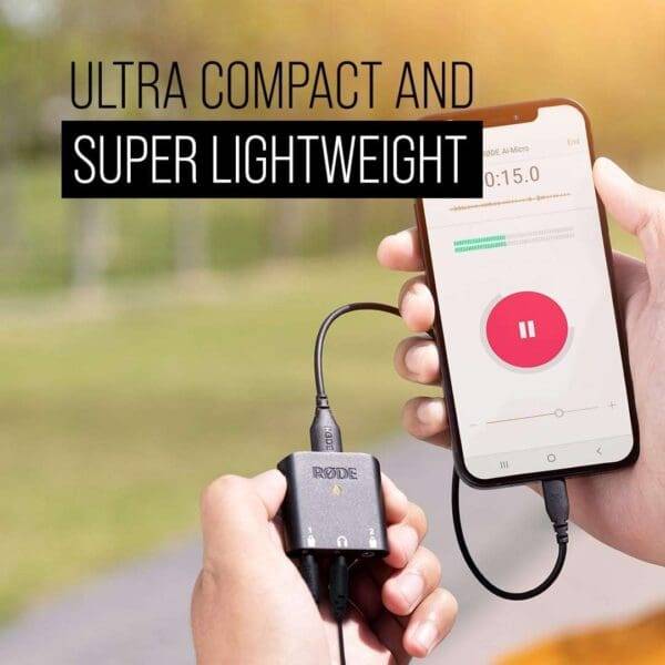 RØDE AI-Micro Ultra Compact Dual Channel Audio Interface