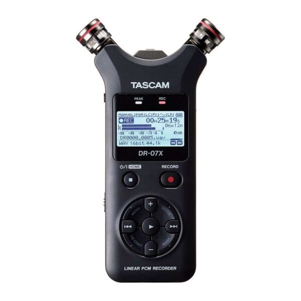 Tascam - DR-07X Stereo Handheld Audio Recorder & USB Audio Interface
