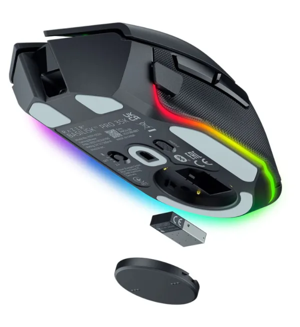 Razer Basilisk V3 Pro 35K - Fully Customizable Wireless Ergonomic Gaming Mouse