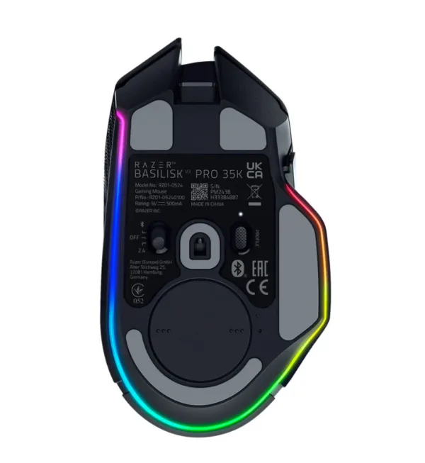 Razer Basilisk V3 Pro 35K - Fully Customizable Wireless Ergonomic Gaming Mouse